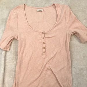 Pink Madewell Henley